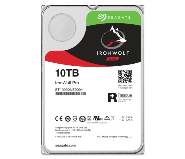 Seagate IRONWOLF PRO CMR 10TB 7200obr. 256MB - 1079375 - zdjęcie 4
